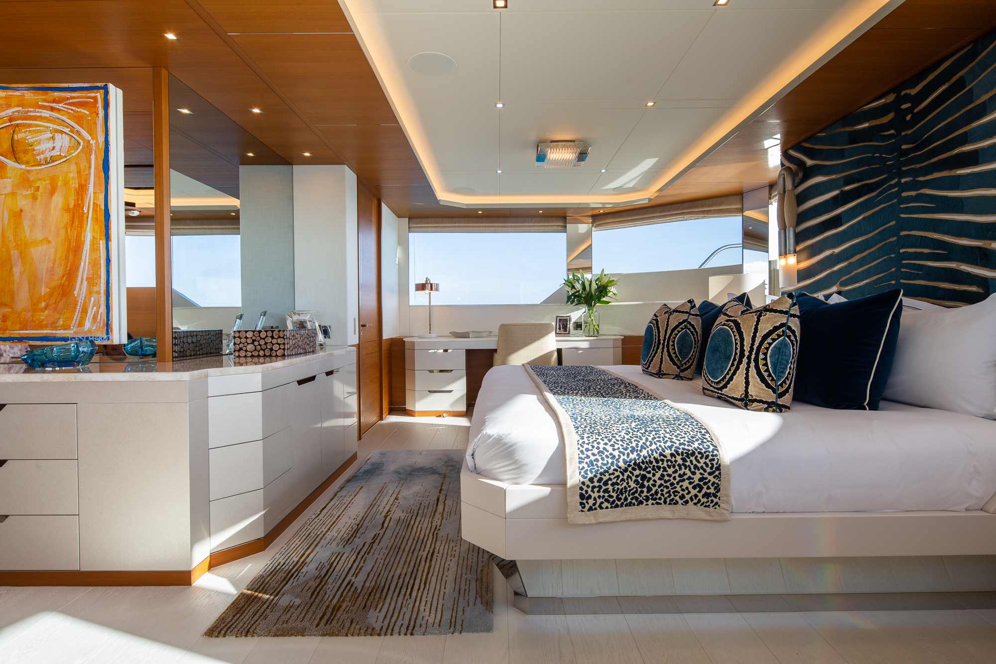 BOTTI interior owners stateroom 2