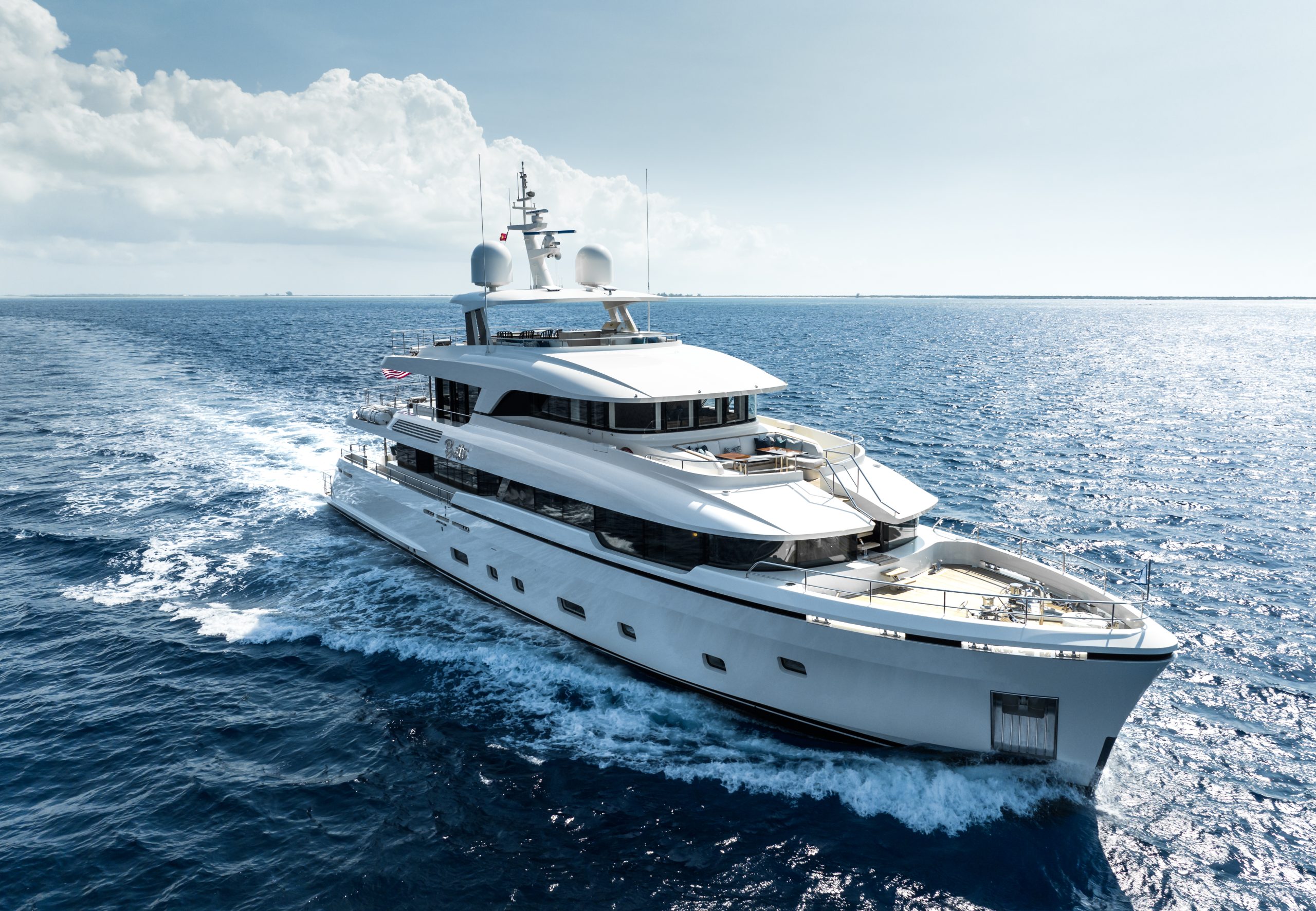 Customized yacht YN200 BOTTI built by Moonen Yachts in the Netherlands